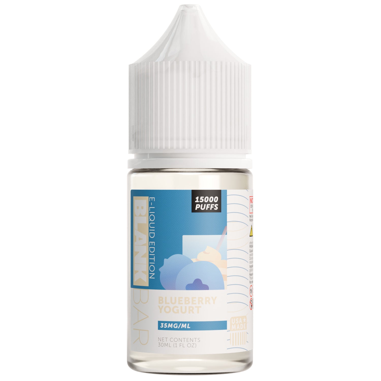 Blueberry Yogurt BLANK BAR 30mL Salt E-Liquid - COMING SOON