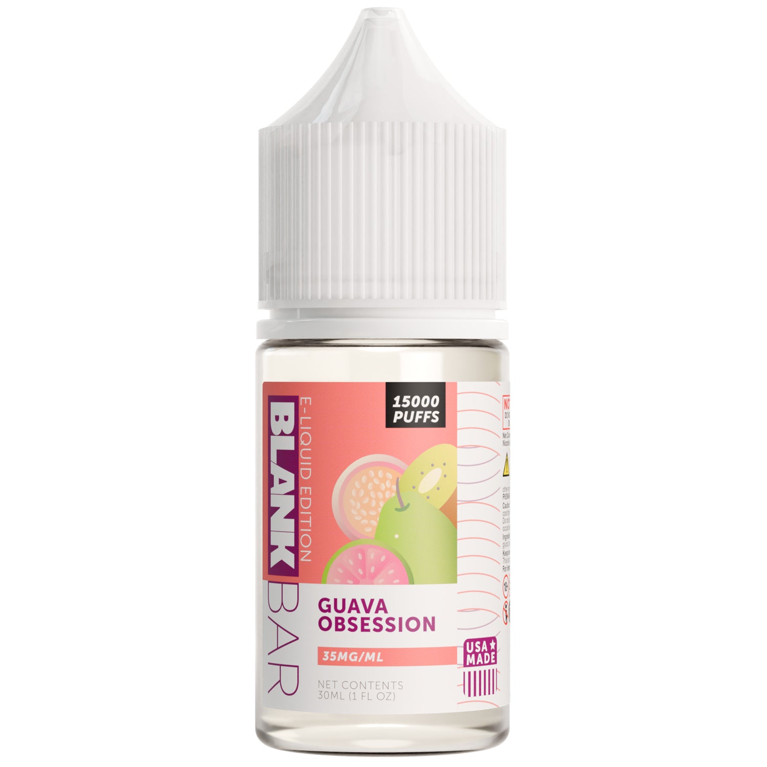 Guava Obsession BLANK BAR 30mL Salt E-Liquid