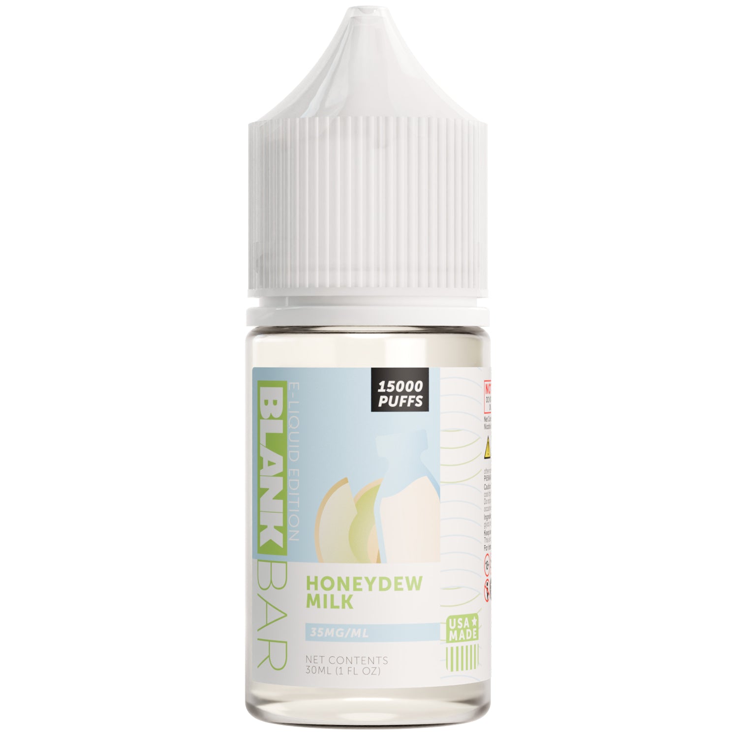 Honeydew Milk BLANK BAR 30mL Salt E-Liquid - COMING SOON