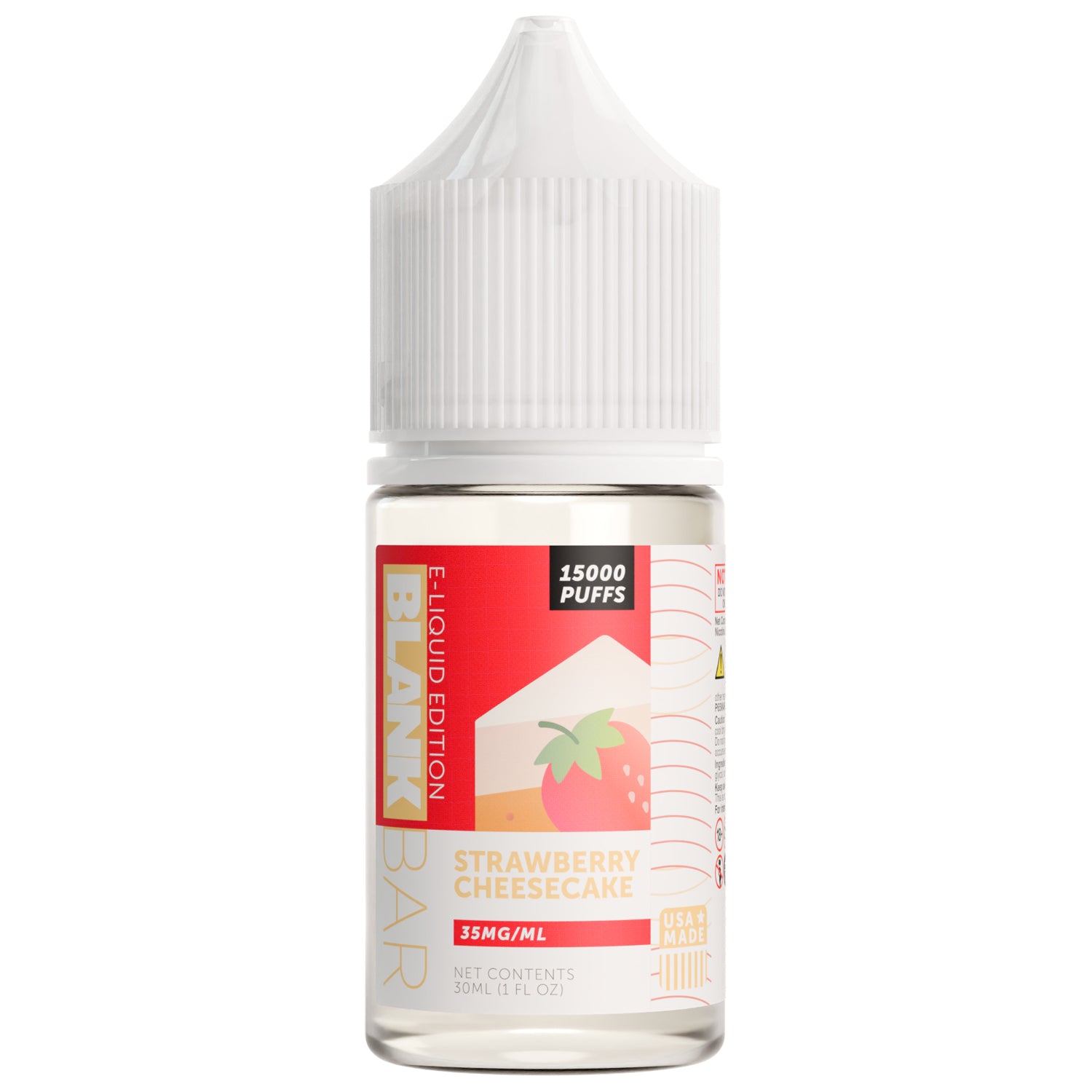 Strawberry Cheesecake BLANK BAR 30mL Salt E-Liquid - COMING SOON