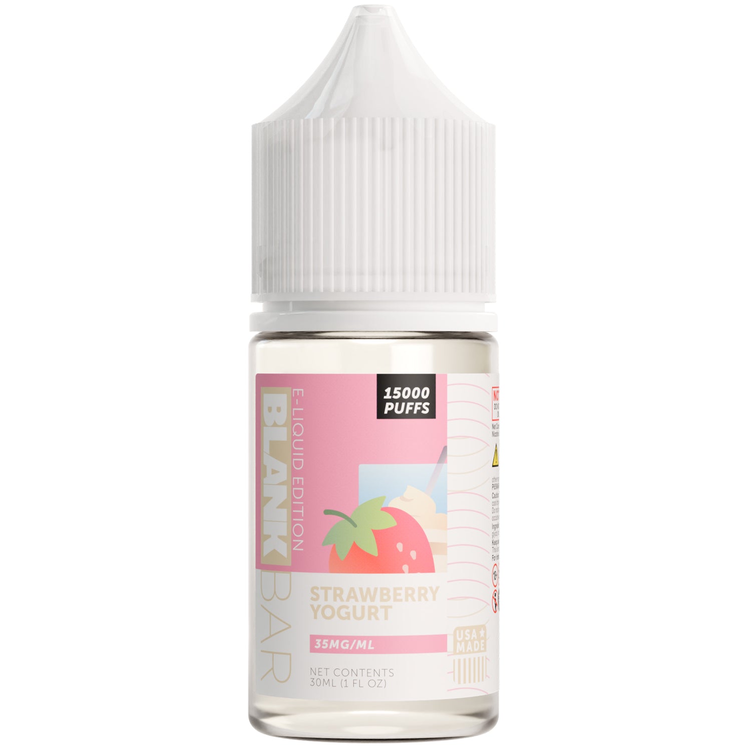 Strawberry Yogurt BLANK BAR 30mL Salt E-Liquid - COMING SOON